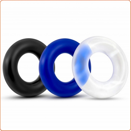 MOG Tri-color delay ring male time control locking sperm ring MOG-MTD089