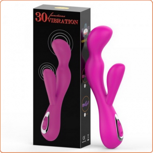 MOG Double shock vibration god rabbit stick massage erotic sex toys MOG-VBA074
