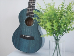 Kaka MAD ukulele Solid Mahogany Blue color with bag Enya ukeleles Hawaii 4 string Acoustic guitar musical instruments