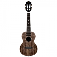 Kaka MAD ukulele Solid Mahogany Black color with bag Enya ukeleles Hawaii 4 string Acoustic guitar musical instruments