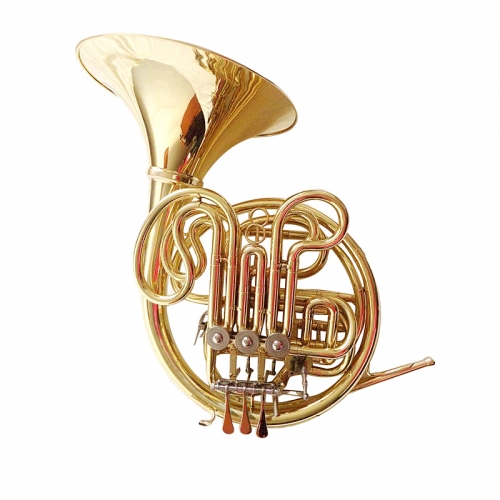 F/Bb Double French Horn with Case Mouthpiece Three valves Divided Bell French horn Musical instruments