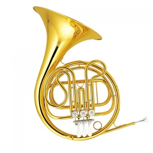 Free shipment Musical Instruments French Horn F Flat 3 Valves Single Row French Horn One-piece Bell with Case and mouthpiece Chinese online shop