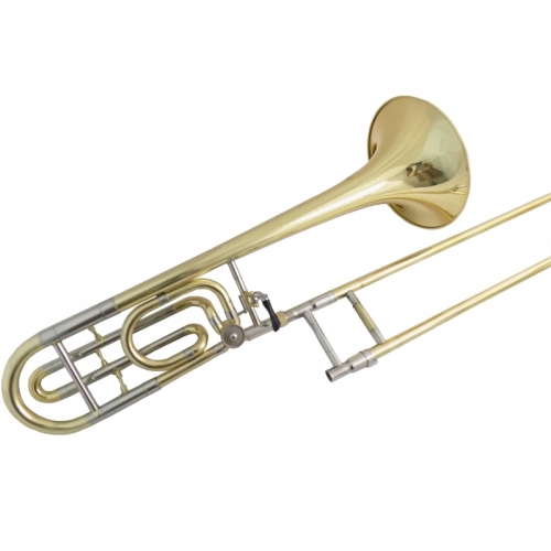 Bb/F Tenor Trombone slide with case mouthpiece Brass Copper trombones Musical instruments