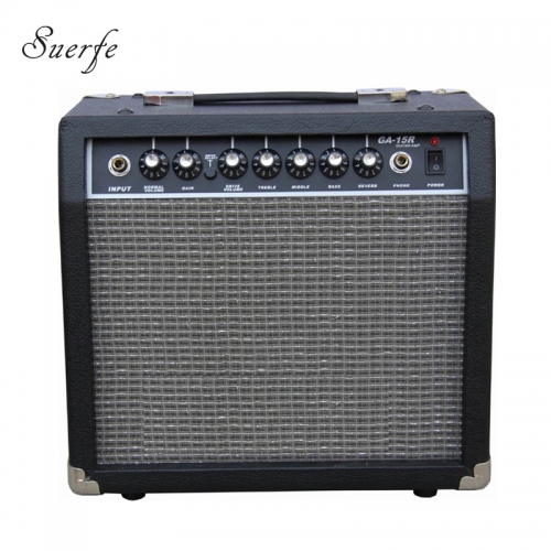 15 Watt Transistor Guitar Amplifier Headphone 6.5&quot;- 4ohm Speaker Guitar Accessories Musical Instruments Professional