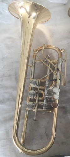 Free shipment Handmade trumpets One piece Bell H70 Gold brass trumpets musical instruments