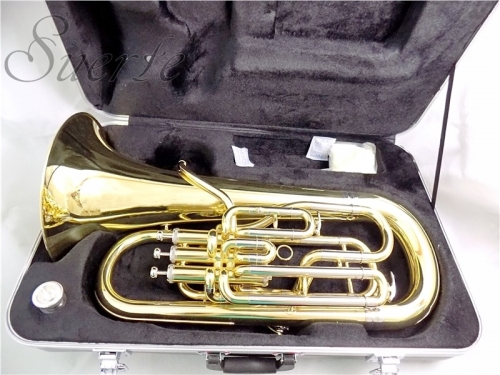 Bb Euphonium 3+1 Pistons Compensating System with ABS Case musical instruments professional Euphonium horn