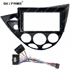 SKYFAME Car Frame Fascia Adapter Android Radio Dash Fitting Panel Kit For Ford Focus MK1