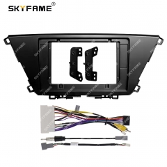 SKYFAME Car Frame Fascia Adapter Android Radio Dash Fitting Panel Kit For Kia Carens