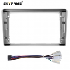 SKYFAME Car Radio Fascia Frame Adapter Android Stereo Dashboard Kit Face Plate For Toyota Avensis T25