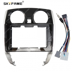 SKYFAME Car Frame Fascia Adapter Android Radio Audio Dash Fitting Panel Kit For Nissan Note Livina Sunny Micra