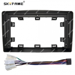 SKYFAME Car Frame Fascia Adapter Android Radio Dash Fitting Panel Kit For Toyota Land Cruiser VX J100-101