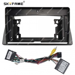 SKYFAME Car Frame Fascia Adapter Canbus Box Decoder Android Radio Dash Fitting Panel Kit For Lifan 720