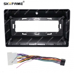 SKYFAME Car Frame Fascia Adapter Android Radio Dash Fitting Panel Kit For Hyundai Accent Verna