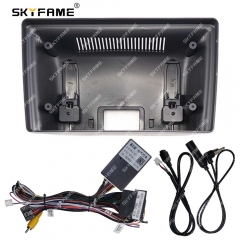 SKYFAME Car Frame Fascia Adapter Canbus Box Android Radio Dash Fitting Panel Kit For Beiqi EUS EU5 BJ40 Baic Senova D50