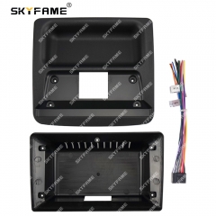 SKYFAME Car Frame Fascia Adapter For Mitsubishi Pajero Mini 1998-2008 Android Radio Dash Fitting Panel Kit