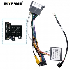 SKYFAME Car 16pin Wiring Harness Adapter Canbus Box Decoder For Great Wall Wingle Steed 6 Android Radio Power Cable GRW-RZ-02