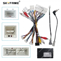 SKYFAME Car 16pin Wiring Harness Adapter Canbus Box Decoder For Hyundai Elantra Tucson Sonata 9 KIA KX5 KX7 HYF1.1