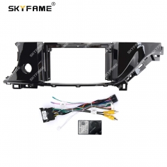 SKYFAME Car Frame Fascia Adapter Canbus Box Decoder For Changan CS35 Plus 2020 Android Radio Dash Fitting Panel Kit