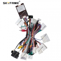 SKYFAME Car 16pin Wiring Harness Adapter Canbus Box Decoder Android Radio Power Cable  For Lexus IS 250 IS IS250 IS300 XE20