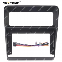 SKYFAME Car Frame Fascia Adapter Android Radio Dash Fitting Panel Kit For Mitsubishi Pajero Montero Shogun