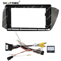 SKYFAME Car Frame Fascia Adapter Canbus Box Decoder For Chana Auchan A600 2017 Android Radio Dash Fitting Panel Kit