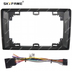 SKYFAME Car Frame Fascia Adapter Android Radio Dash Fitting Panel Kit For Mazda 323 Isamu Premacy Ford Tierra Activa Mav