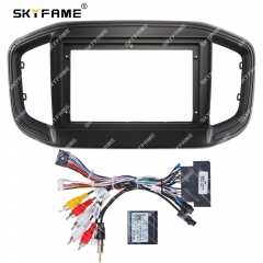 SKYFAME Car Frame Fascia Adapter Canbus Box Decoder For Fiat Strada 2020 Android Radio Dash Fitting Panel Kit