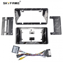 SKYFAME Car Frame Fascia Adapter Canbus Box For Volkswagen Polo Skoda Kamiq Scoutline Android Radio Dash Fitting Panel Kit