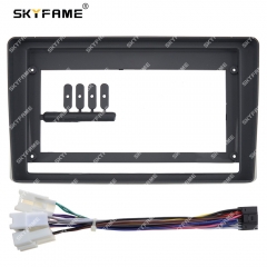 SKYFAME Car Frame Fascia Adapter For Toyota Avanza Faw Senia M80 Android Radio Dash Fitting Panel Kit