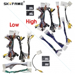 SKYFAME Car Wiring Harness Adapter Canbus Box Decoder Android Radio Power Cable For Infiniti G Series G25 G35 G37 Nissan Skyline
