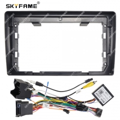 SKYFAME Car Frame Fascia Adapter Canbus Box Decoder For Volkswagen Polo Android Radio Dash Fitting Panel Kit