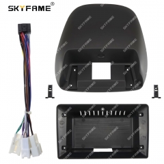 SKYFAME Car Fascia Frame Adapter For Toyota Corolla E110 VIII Hatchback 1996-2002 Android Radio Dash Fitting Panel Kit