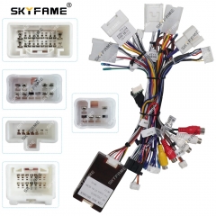 SKYFAME Car 16pin Wiring Harness Adapter Canbus Box Decoder Android Radio Power Cable For Lexus GS300 IS