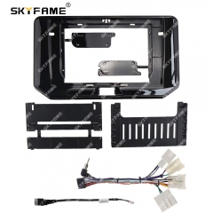 SKYFAME Car Frame Fascia Adapter For Toyota Venza Harrier 2021 Android Radio Dash Fitting Panel Kit