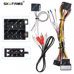 SKYFAME Car 16pin Wiring Harness Adapter For JMC E200S 2018 Android Radio Power Cable