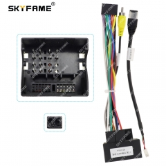 SKYFAME Car 16pin Wiring Harness Adapter For Chery Karry K60 2017 Android Radio Power Cable