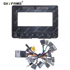 SKYFAME Car Frame Fascia Adapter Canbus Box Decoder For Honda Vezel XRV Android Radio Dash Fitting Panel Kit RZC-HD-RZ-01