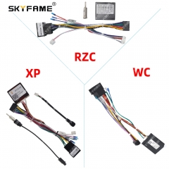 SKYFAME Car 16pin Wiring Harness Adapter Canbus Box Decoder For Peugeot 206 207 307 Citroen Xsara RP5-PA-104 G-PSA-RZ-66 PA11.20