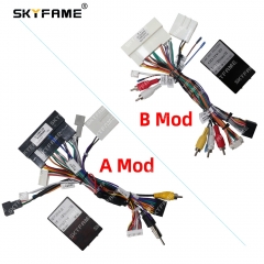 SKYFAME Car 16pin Wiring Harness Adapter Canbus Box Decoder Android Radio Power Cable For Hyundai Veloster OD-HY-23
