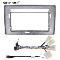 SKYFAME Car Frame Fascia Adapter Android Radio Audio Dash Fitting Panel Kit For Toyota Hiace