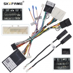 SKYFAME 16Pin Car Wiring Harness Adapter With Canbus Box Decoder For SOUEAST DX7 2015-2018