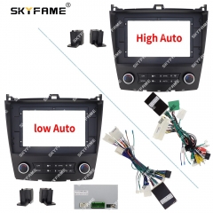 SKYFAME Car Frame Fascia Adapter Canbus Box Decoder Android Radio Audio Dash Fitting Panel Kit For BYD G6