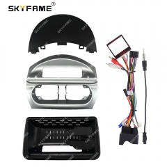 SKYFAME Car Frame Fascia Adapter Canbus Box Decoder Android Radio Dash Fitting Panel Kit For Opel Combo Corsa Tigra