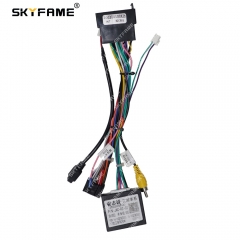 SKYFAME Car 16pin Wiring Harness Adapter Canbus Box Decoder For JAC Refine S2 2015-2018 Android Radio Power Cable JAC-RZ-02