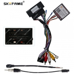 SKYFAME 16Pin Car Wiring Harness Adapter Canbus Box Decoder RP5-CH-002 For Jeep Grand Cherokee Compass Renegade Wrangler Rubicon