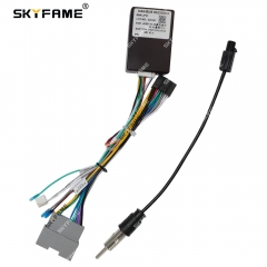 Skyfame Bnr 16pin Car Wiring Harness Adapter Canbus Box Decoder For Jeep Grand Cherokee RST Laredo Compass Wrangler Bnr-jp01