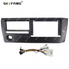 SKYFAME Car Frame Fascia Adapter Android Radio Audio Dash Fitting Panel Kit For Isuzu Qingling 100p 600p