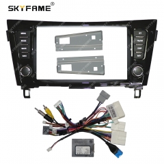 SKYFAME Car Frame Fascia Adapter Canbus Box Android Radio Dash Fitting Panel Kit For Nissan X-trail Qashqai 3 Rogue Xtrail