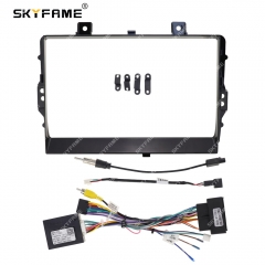 SKYFAME Car Frame Fascia Adapter Canbus Box For Chery Tiggo 2 Pro 3x Plus 2021 Android Radio Audio Dash Fitting Panel Kit