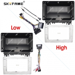 SKYFAME Car Frame Fascia Adapter Canbus Box Decoder Android Radio Dash Fitting Panel Kit For Changan Chana F70 Hunter Kaicheng